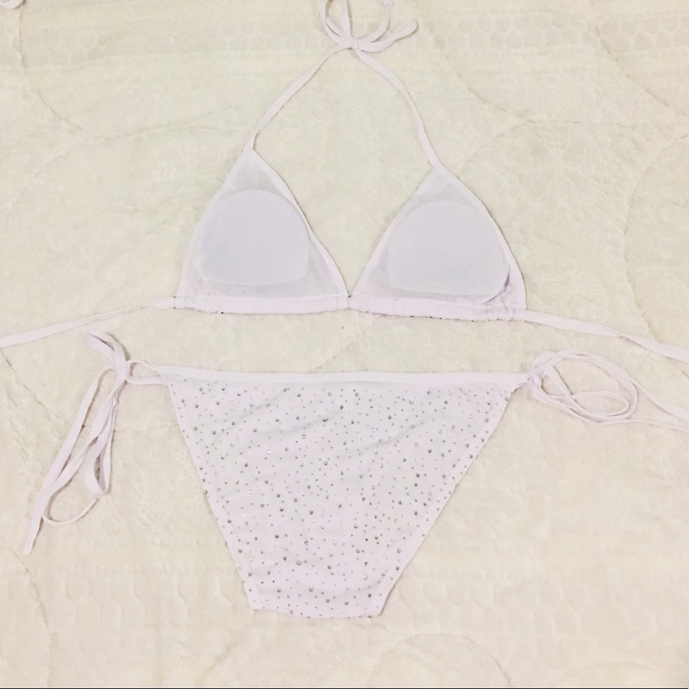 LAST 1! Midnight Bikini in White 🌠🎇🌇 - Picture 3 of 5
